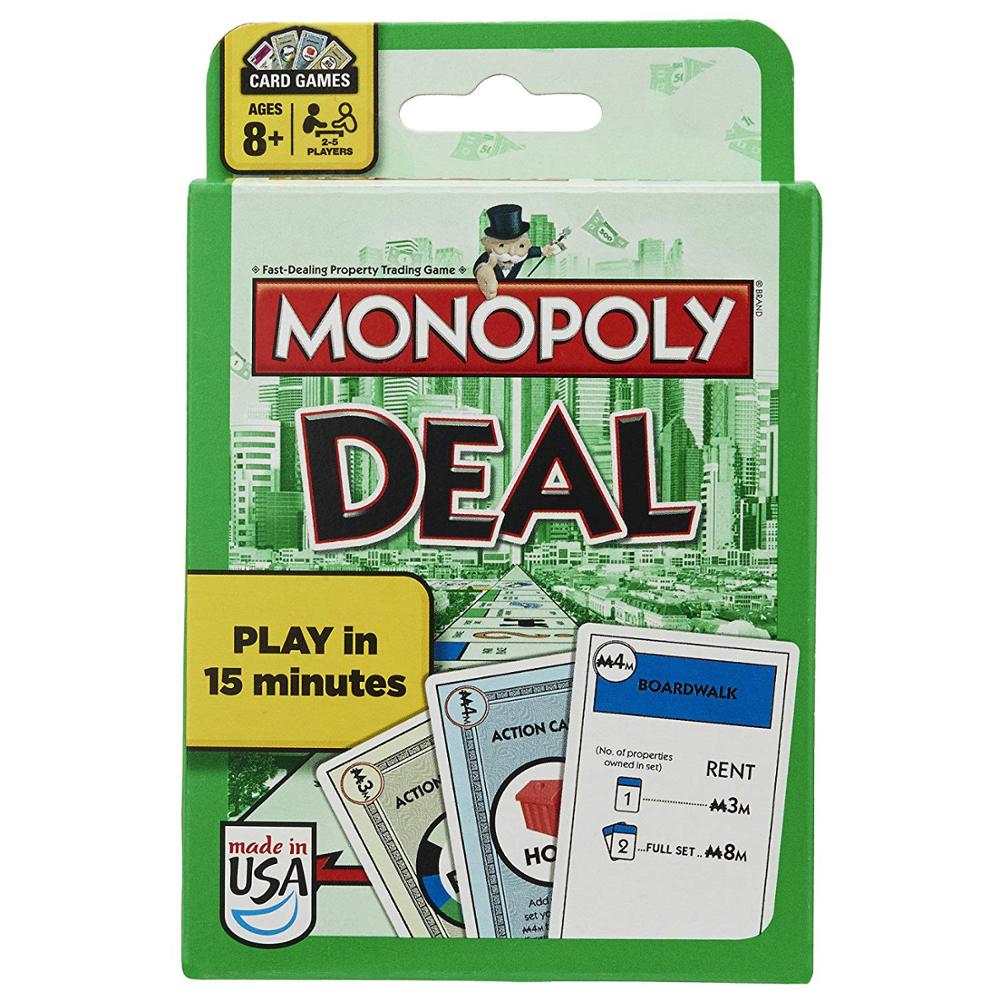 Monopoly deal card game – Gilla Games